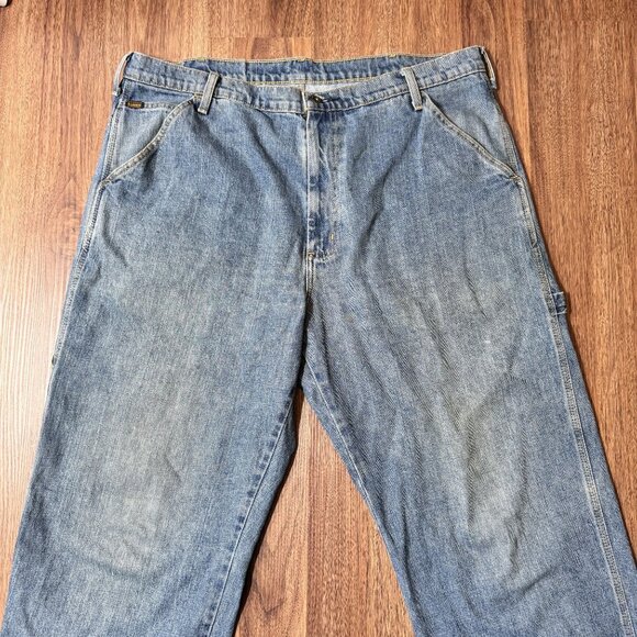 Ralph Lauren Men's Relaxed Blue Jeans - Picture 8 of 13